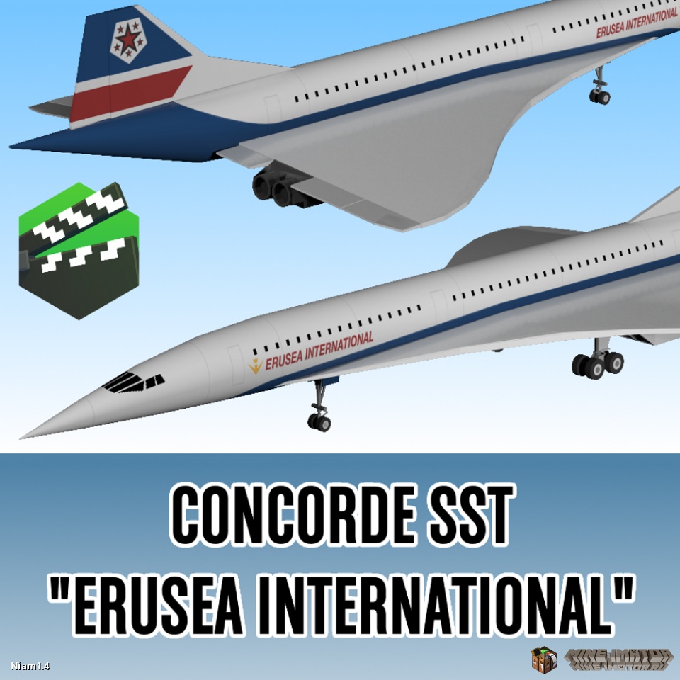 Concorde SST - Supersonic Airliner Aircraft