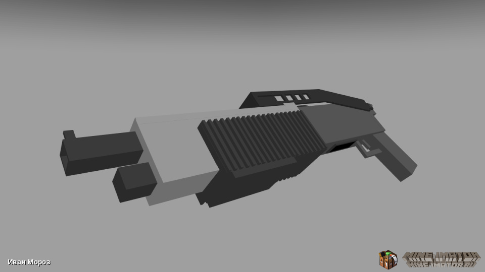 Franchi SPAS-12 ShotGun Риг для Mine-imator